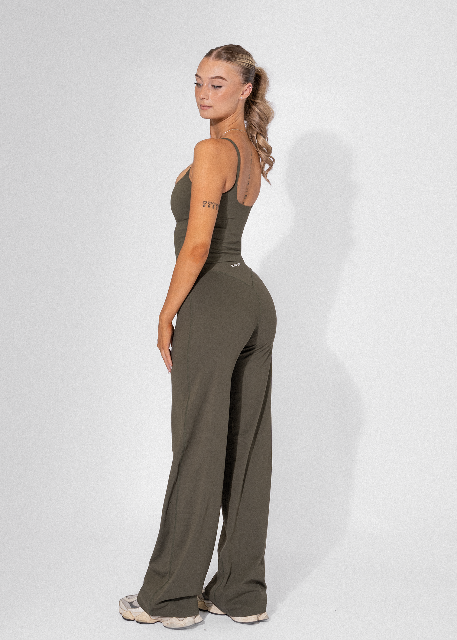 FLOW LONG TANK - KHAKI