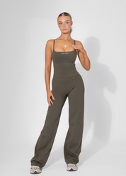 FLOW LONG TANK - KHAKI