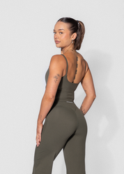 FLOW LONG TANK - KHAKI