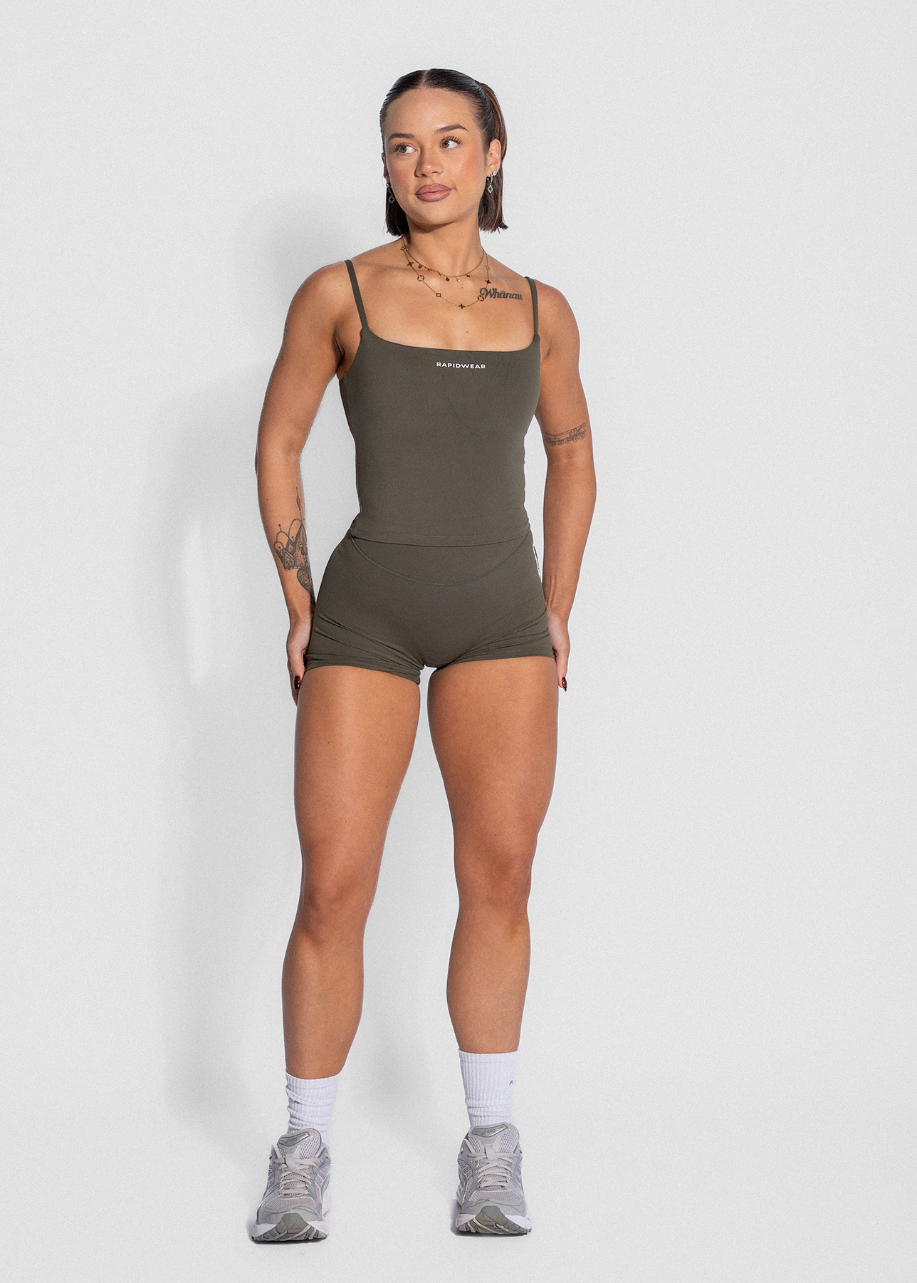 FLOW SHORTS - KHAKI
