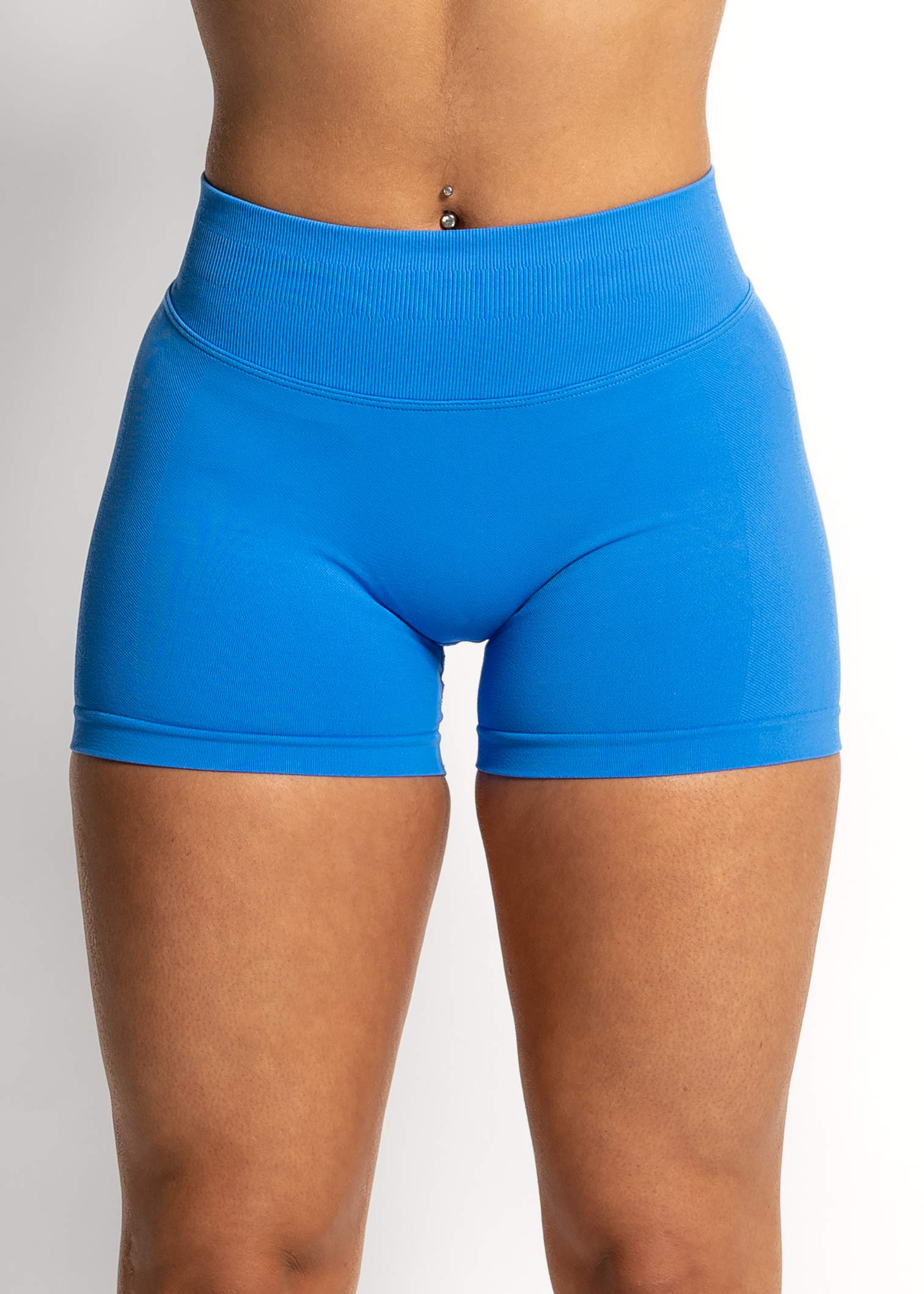 SCULPT SCRUNCH BUM SHORTS - ELECTRIC BLUE