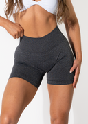 ALIGN NON-SCRUNCH SHORTS - CHARCOAL
