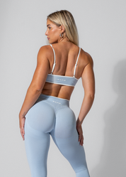 CONTOUR SEAMLESS SPORTS BRA - BABY BLUE