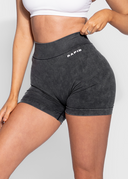 SCULPT V-SCRUNCH SHORTS - BLACK
