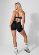 CONTOUR SEAMLESS SCRUNCH BUM SHORTS - BLACK