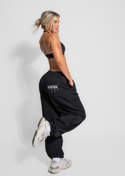 RAPID BAGGY SWEAT PANTS - BLACK