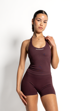 SCULPT TANK TOP - ESPRESSO