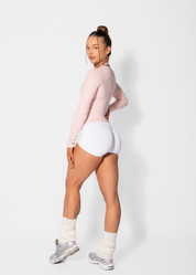 FORM FITTED LONG SLEEVE - FADED PINK