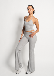 LUXE COMFORT HALTER TIE - ASH GREY
