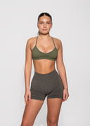 MINIMAL SPORTS BRA - OLIVE GREEN