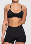 MINIMAL SPORTS BRA - BLACK