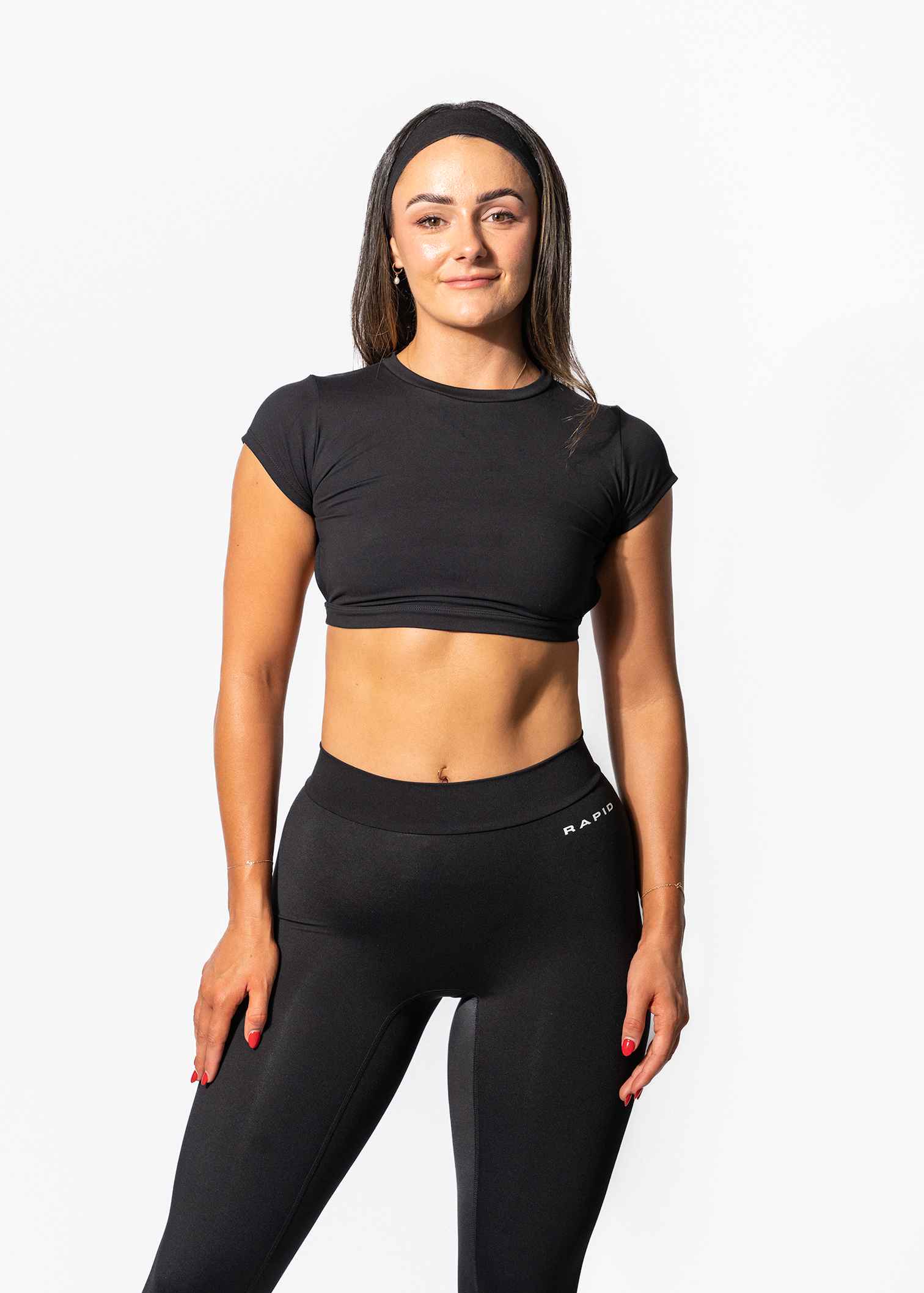 RAE CROP - BLACK