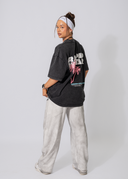 ESSENTIAL OVERSIZED T-SHIRT - CHARCOAL