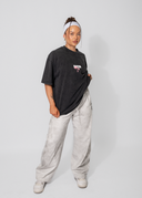 ESSENTIAL OVERSIZED T-SHIRT - CHARCOAL
