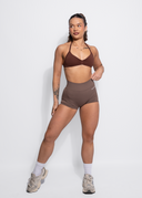 BALANCE MINI CROP - BROWN