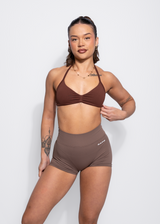 BALANCE MINI CROP - BROWN