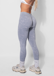 SCULPT V-SCRUNCH LEGGINGS - GREY