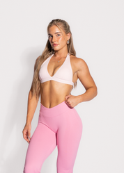 SERENITY HALTER CROP - BLOSSOM