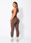 VIBRANCE LEGGINGS- CHOCOLATE