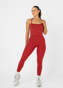 CORE YOGA LEGGINGS - BURGUNDY