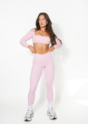 CLEO SCRUNCH LEGGINGS - PINK