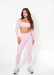 CLEO SCOOP LONG SLEEVE - PINK