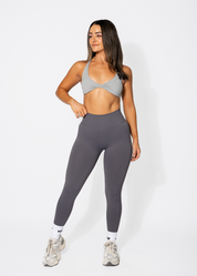 PERFORM SCRUNCH BUM LEGGINGS - DARK GREY