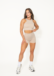 TEMPO CROP - BEIGE