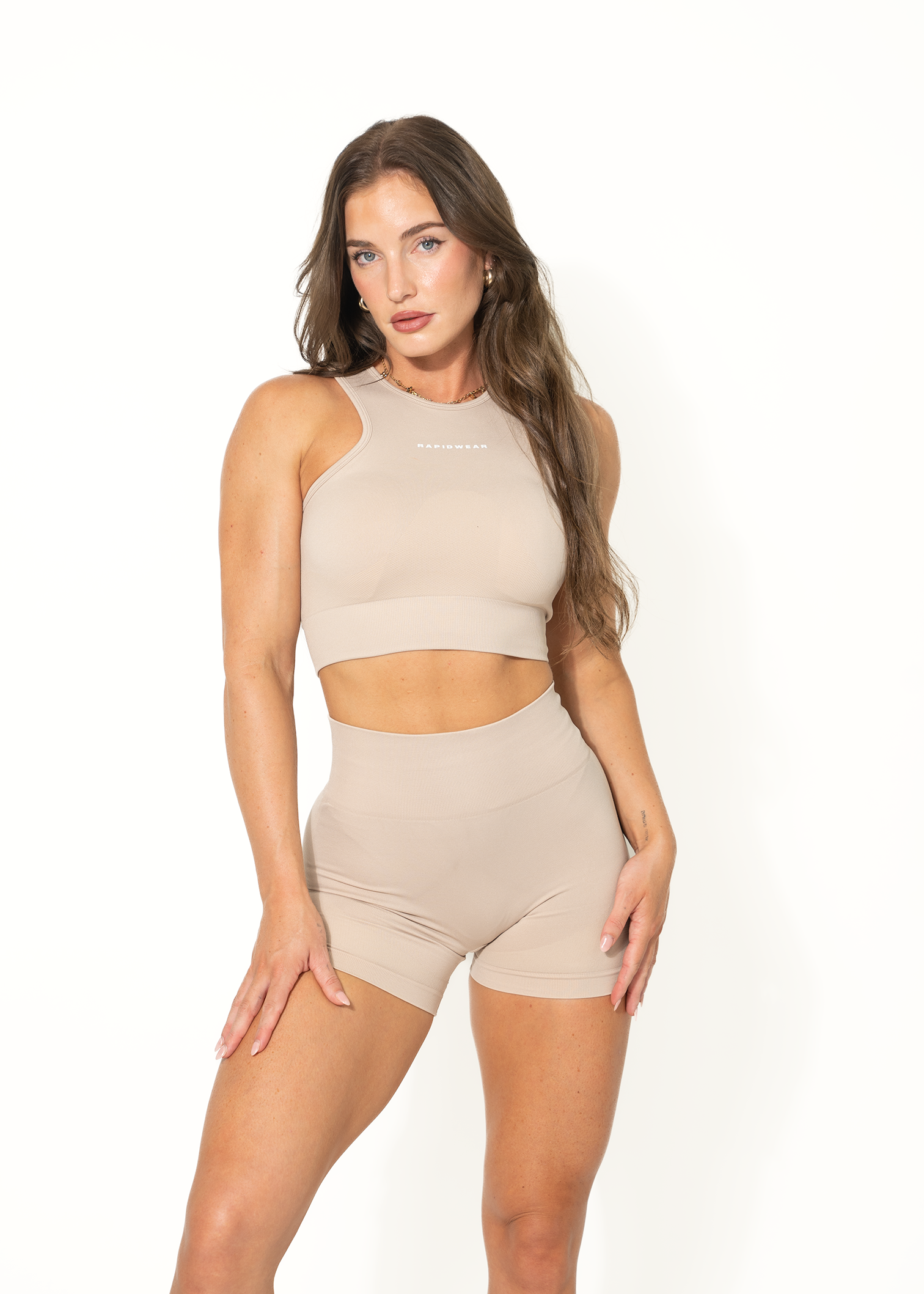 TEMPO CROP - BEIGE