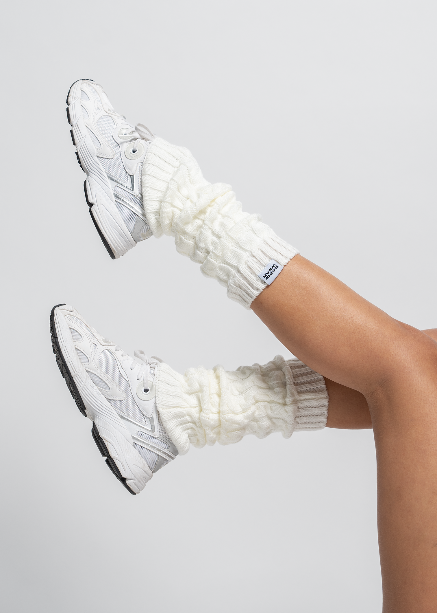 BASIC LEG WARMERS - WHITE