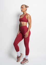 FLOW LEGGINGS - CHERRY
