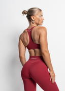 FLOW SPORTS BRA - CHERRY