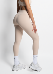 FLOW LEGGINGS - BEIGE