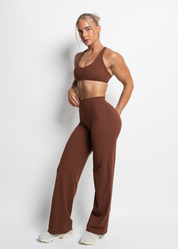 FLOW SPORTS BRA - ESPRESSO