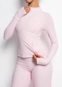 FLOW SILHOUETTE ZIP-UP JACKET - MILKSHAKE