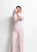 FLOW SILHOUETTE ZIP-UP JACKET - MILKSHAKE