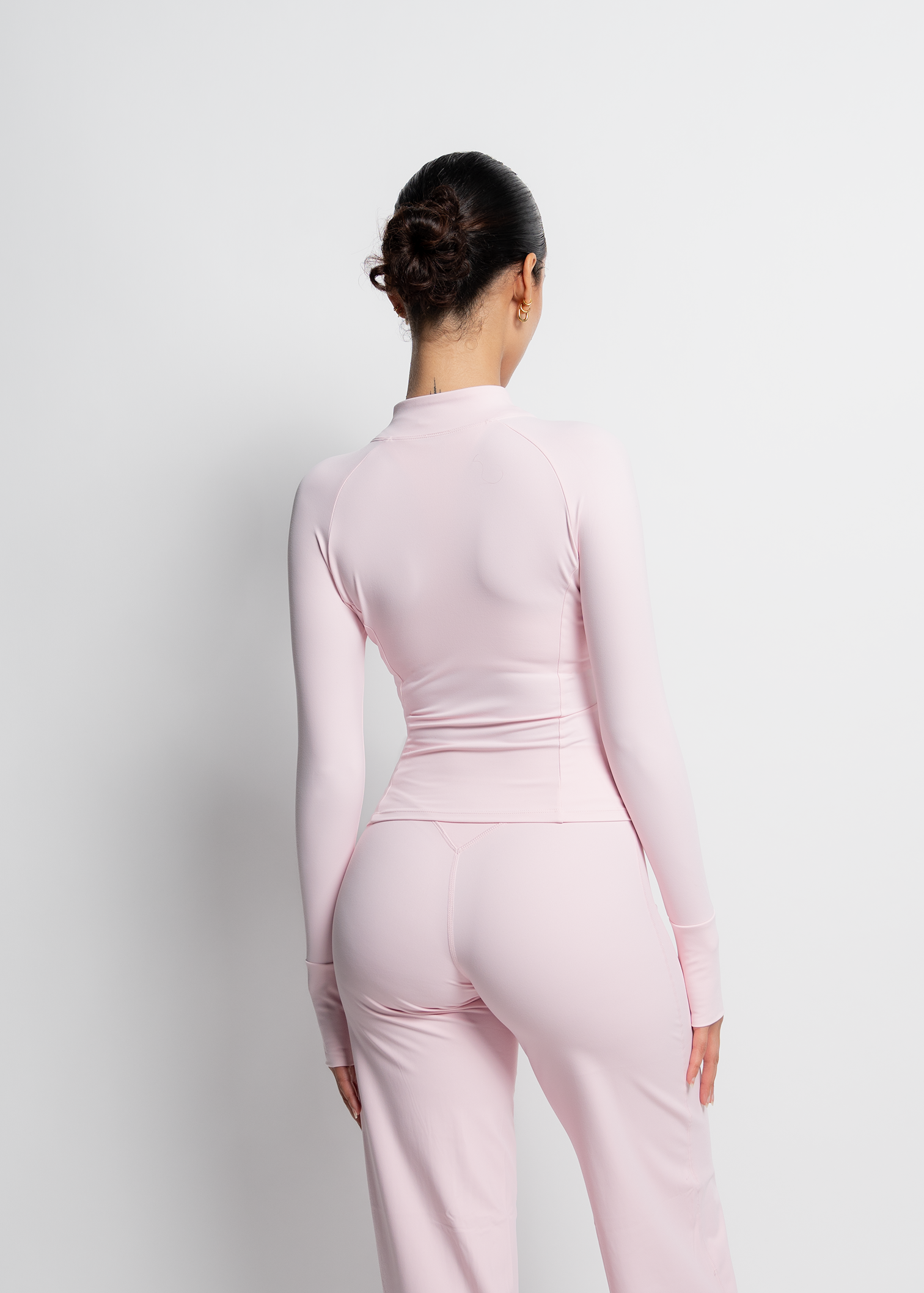 FLOW SILHOUETTE ZIP-UP JACKET - MILKSHAKE