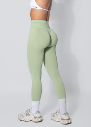 VIBRANCE SCRUNCH BUM LEGGINGS - MINT