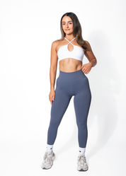 PERFORM SCRUNCH BUM LEGGINGS - NAVY BLUE