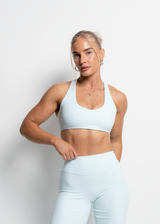 FLOW SPORTS BRA - CLOUD BLUE