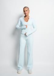 FLOW SILHOUETTE ZIP-UP JACKET - CLOUD                                                                                                                                                         BLUE