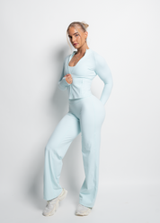 FLOW SILHOUETTE ZIP-UP JACKET - CLOUD                                                                                                                                                         BLUE