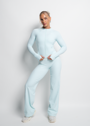 FLOW SILHOUETTE ZIP-UP JACKET - CLOUD                                                                                                                                                         BLUE