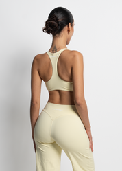 FLOW SPORTS BRA - BUTTER YELLOW