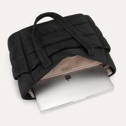 PADDED TOTE BAG - BLACK