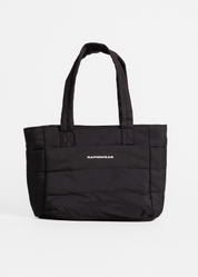 PADDED TOTE BAG - BLACK