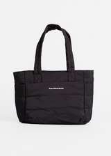 PADDED TOTE BAG - BLACK