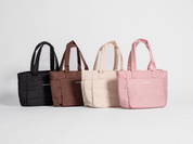 PADDED TOTE BAG - BEIGE