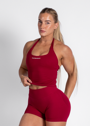 SCULPT SCRUNCH BUM SHORTS - BERRY