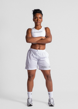 COMBAT SHORTS - WHITE